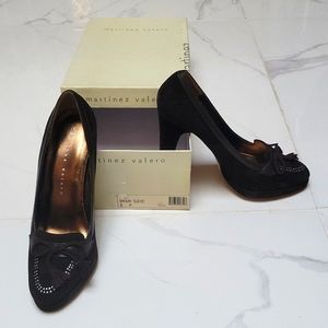 MARTINEZ VALERO, Size 8, Brown suede